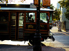 austin-downtown > Vintage Bus in Sixth Street, Austin Texas