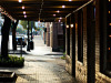 austin-downtown > Covered passage in Sixth Street, Austin Texas