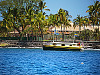 big-island-hawaii > Boat leaving the Kailua Kona Pier
