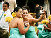 big-island-hawaii > Two smiling bridesmaids self shoot