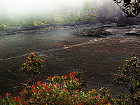big-island-hawaii > Fumes of the Kilauea Iki crater on Big Island, Hawaii