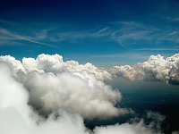 clouds-sky > White Clouds, Blue Skies over Texas