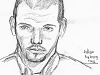 drawing-painting-traditional > Improvised portrait of Adlan