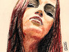 drawing-painting-traditional > Girl face with makeup