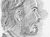 drawing-painting-traditional > Improvised portrait of JS