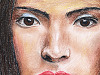 drawing-painting-traditional > Woman's face
