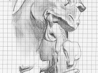 drawing-painting-traditional > Gargoyle