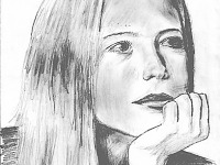 drawing-painting-traditional > Inspired teenage girl