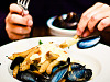 food-pictures > Moules frites at Vino Vino, Austin Texas