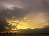 lake-pflugerville-sunset > Painted clouds of the sunset skies