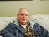 pflugerville-texas > Father on the couch at baby shower