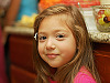 pflugerville-texas > Young girl portrait at baby shower