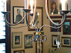 pflugerville-texas > Chandelier in the dining room, Thanksgiving dinner
