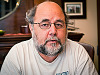 pflugerville-texas > Portrait of Mike sitting at Thanksgiving dinner table