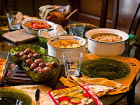 pflugerville-texas > Food on the Thanksgiving dinner table