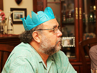 pflugerville-texas > Michael with king hat at Australian day