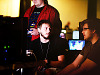 quakecon-dallas-2011 > Quakecon 2011 - players at lan party in monitor light