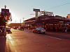 san-francisco > Street crossing at sunset - pier 39