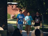 san-jose-state > Three Asian American boys headed to an event at SJSU